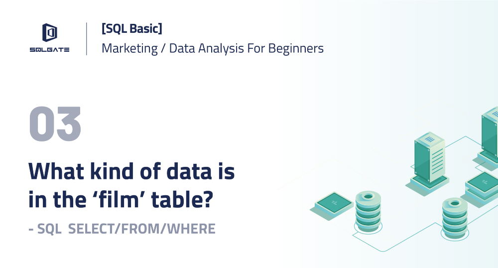 [SQL Basic] What kind of data is in the ‘film’ table? — Learning SQL SELECT/FROM/WHERE