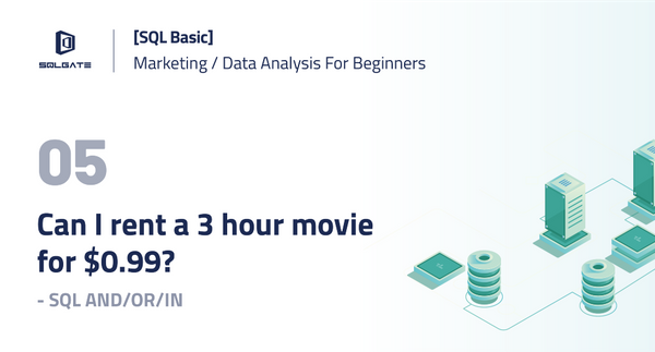 [SQL Basic] Can I rent a 3-hour movie that’s only $0.99? — Using SQL AND/OR/IN